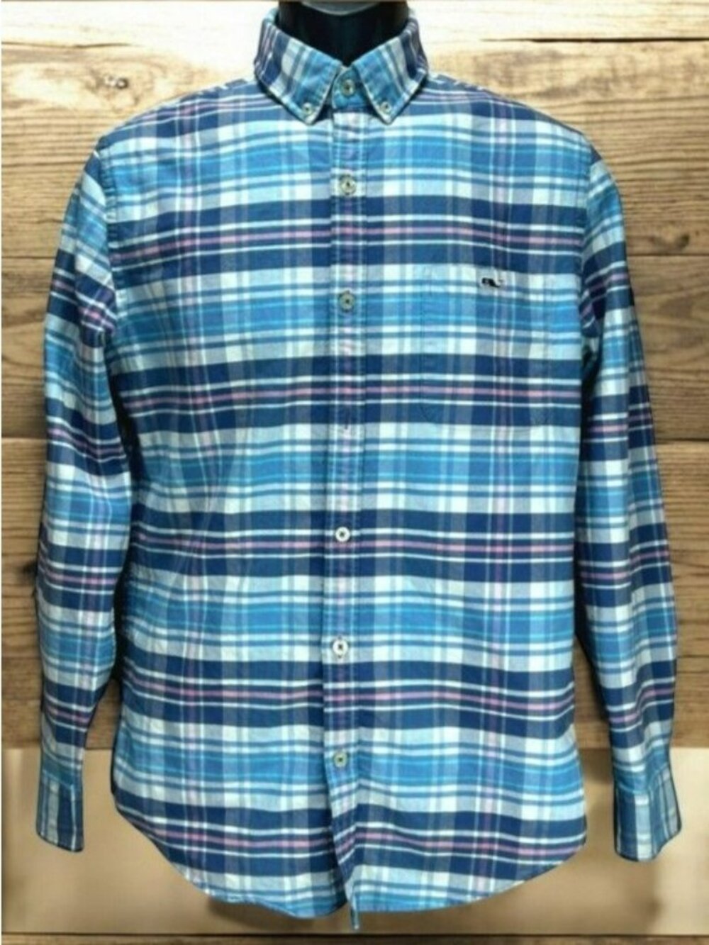 Vineyard Vines Mens Slim Fit Tucker Button-Down Shirt Small